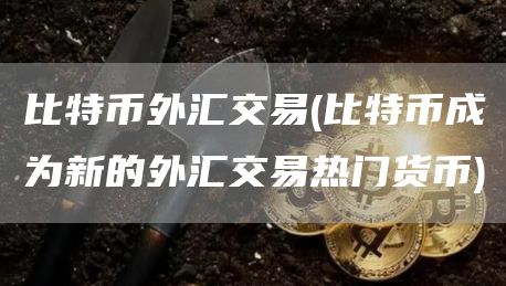 比特币外汇交易 - 比特币成为新的外汇交易热门货币